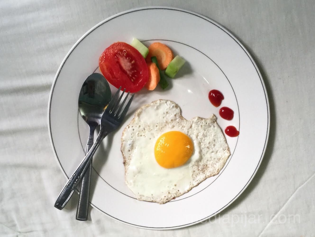 “Telur adalah sarapan sejuta umat” (Fotografer : Jonathan Alexander)